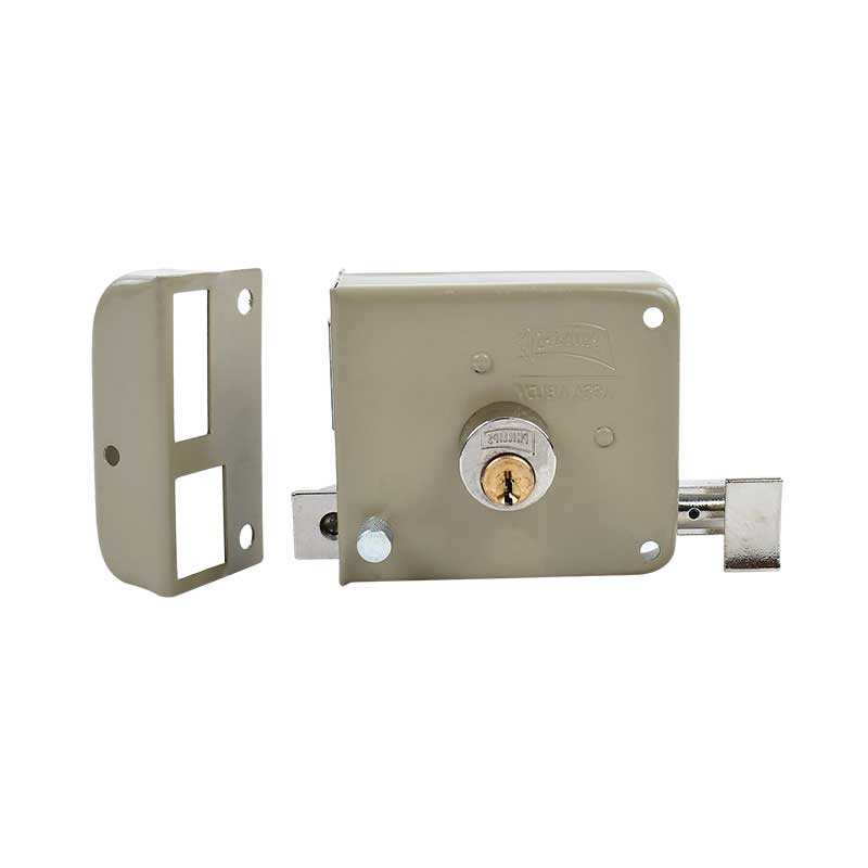209989 PHILLIPS - Cerradura sobreponer izquierda beige clasica caja Phillips