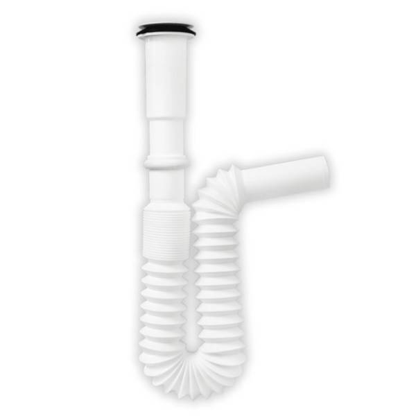 209991 FLEXIMATIC - Trampa para lavabo flexible PVC jumbo tipo p 2931 Fleximatic