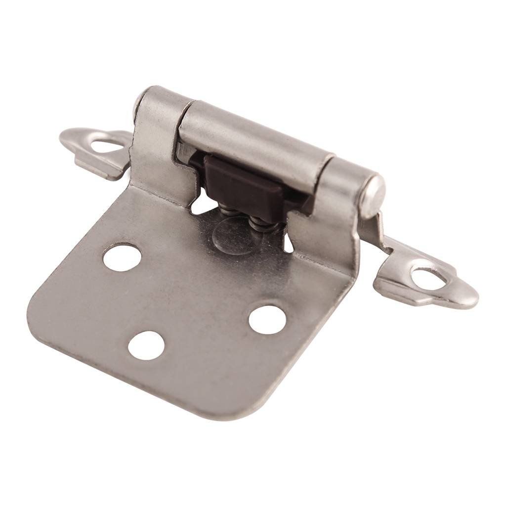 210071 HANDY HOME - Bisagra de parche niquel satinado sin tornillos con 2pz Handy Home