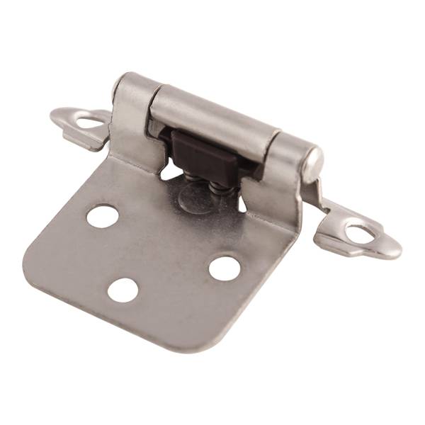 210071 HANDY HOME - Bisagra de parche niquel satinado sin tornillos con 2pz Handy Home