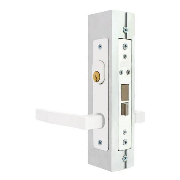 210362 PHILLIPS - Cerradura para perfil de aluminio con manija blanca Phillips