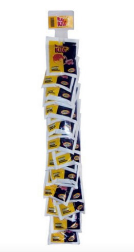 210598 ANIKILL - Rodenticida en pellets tira con 20 sobres 20gr R202 Rat Kill