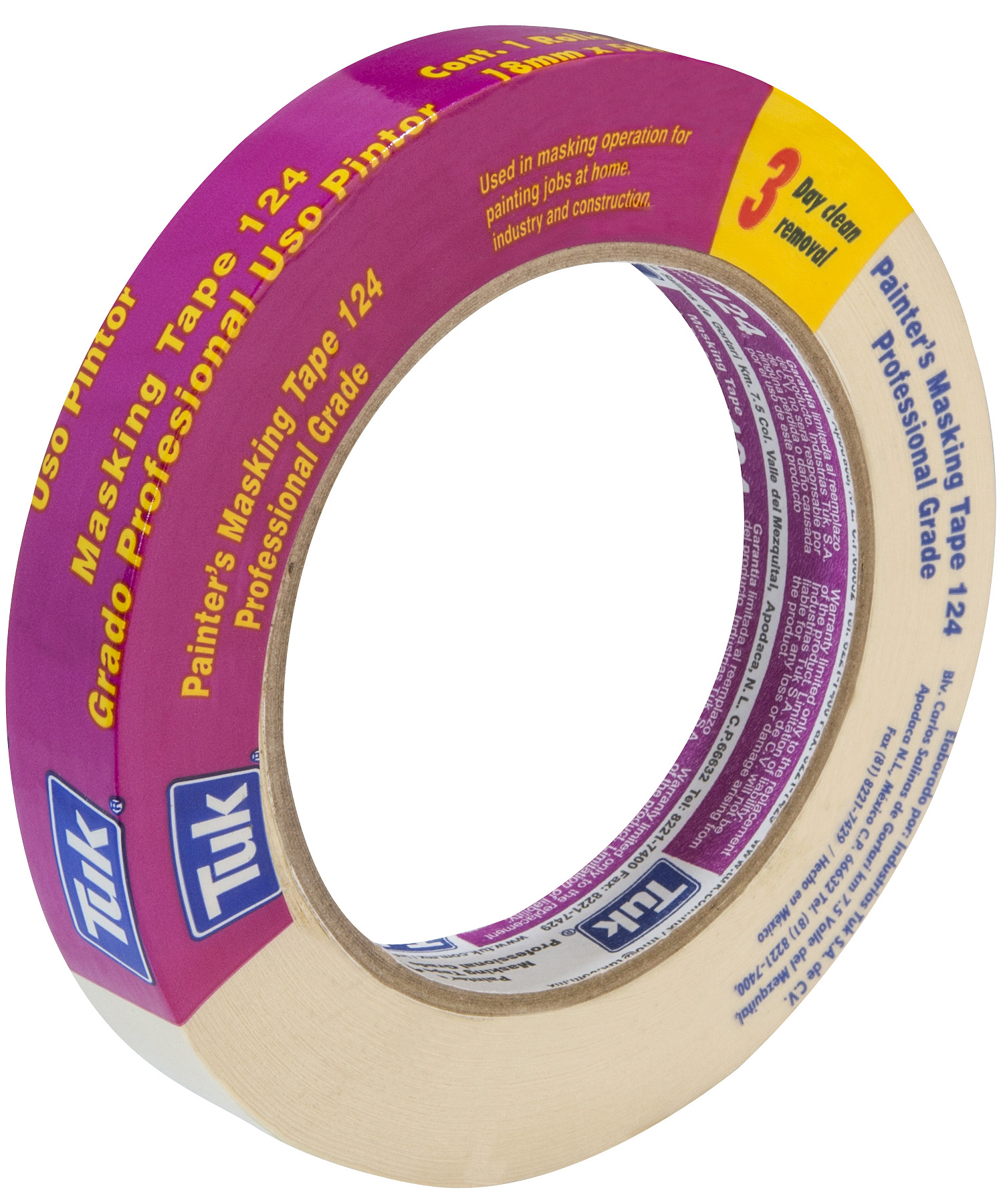 211041 TUK - Cinta masking tape 3/4