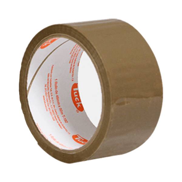 211052 TUK - Cinta de empaque canela 48mm x 050mt adhesivo hot melt 182 Tuk
