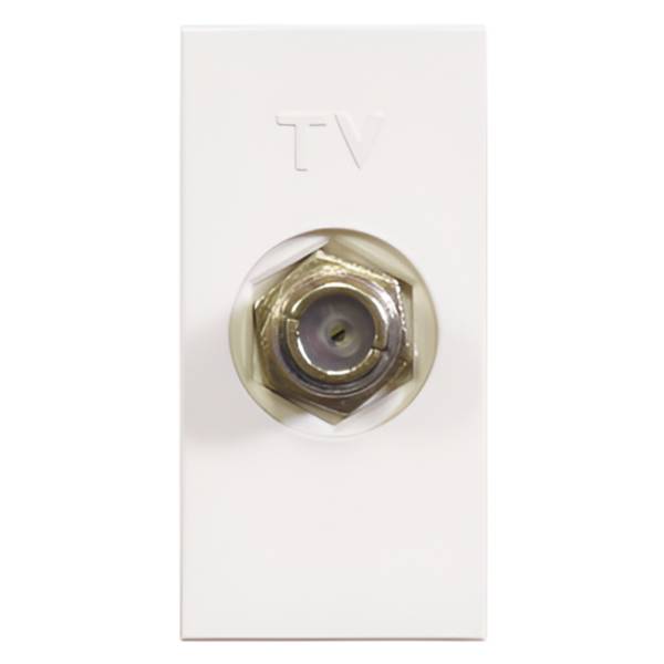 211067 MODUS PRO - Toma coaxial para TV blanco Modus Pro Bticino