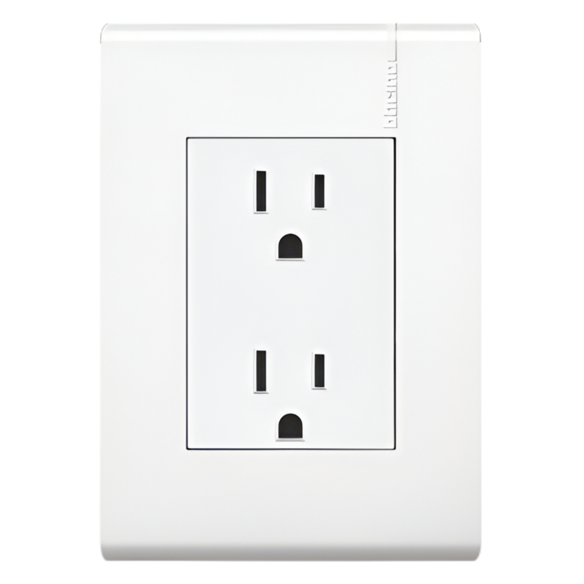 211073 MODUS PRO - Placa con contacto duplex 2p+t PI blanco Modus Pro Bticino