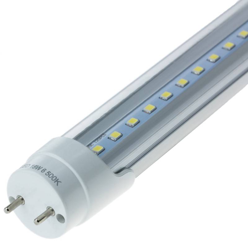 211142 KLEY - Lampara LED 6500k t8 LDD transparente Kley