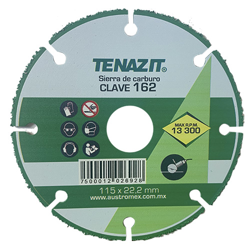 211471 AUSTROMEX - Disco sierra para madera 4-1/2
