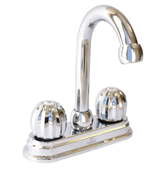 211821 VIANTI - Mezcladora lavabo laton tipo bar maneral standard cromada MLV001 Vianti