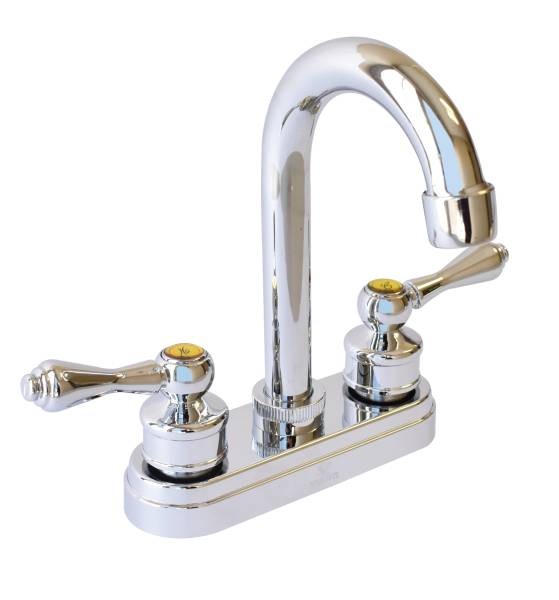 211823 VIANTI - Mezcladora lavabo laton tipo bar maneral palanca 1/4 de vuelta cromada MLV003 Vianti