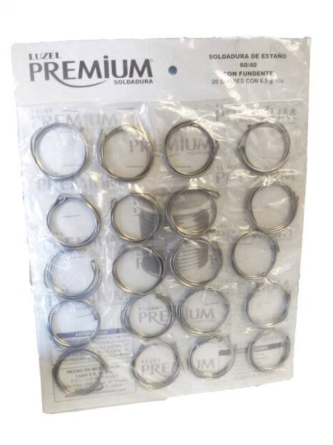 212551 PREMIUM - Soldadura electronica tira 20 pz PREMIUM