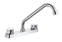 213200 VIANTI - Mezcladora fregadero plastica tipo standard maneral standard 1/4 de vuelta cromada MFVP001 Vianti