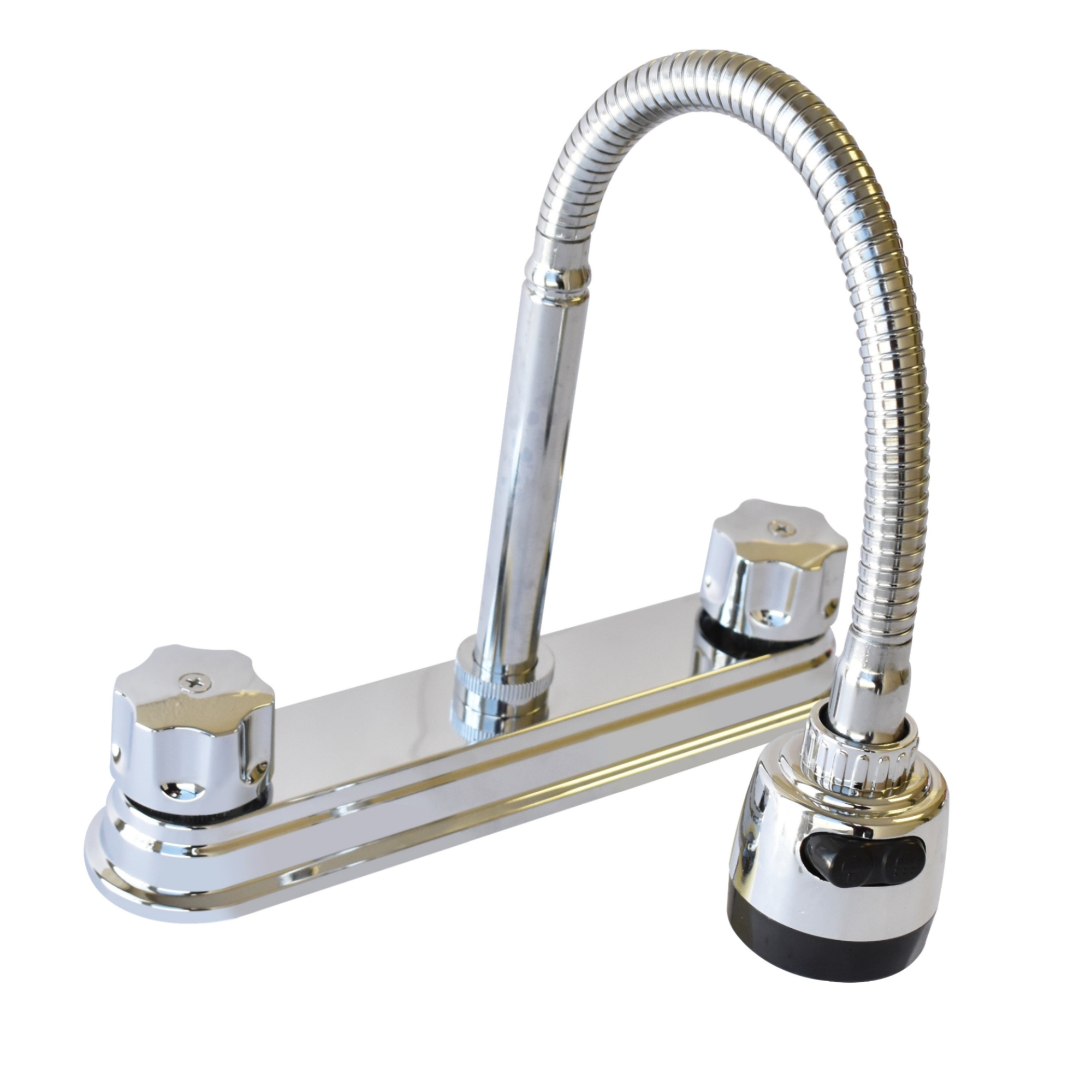 213204 VIANTI - Mezcladora fregadero zinc tipo flexible maneral standard cromada MFVZ008 Vianti