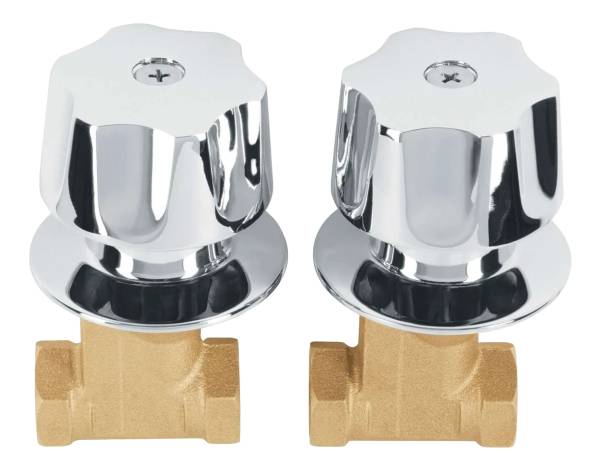 213246 VIANTI - Juego llaves empotrar roscables bronce queen LLEVZ005 Vianti