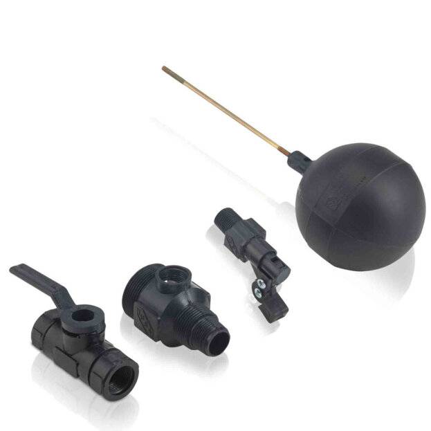 213310 IUSA - Juego de accesorios plastico para tinaco sin filtro Iusa