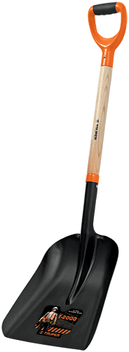 2136 TRUPER - Pala carbonera T2000 mango de madera puño