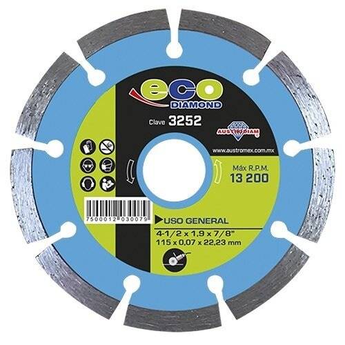 213604 AUSTROMEX - Disco diamante 4-1/2