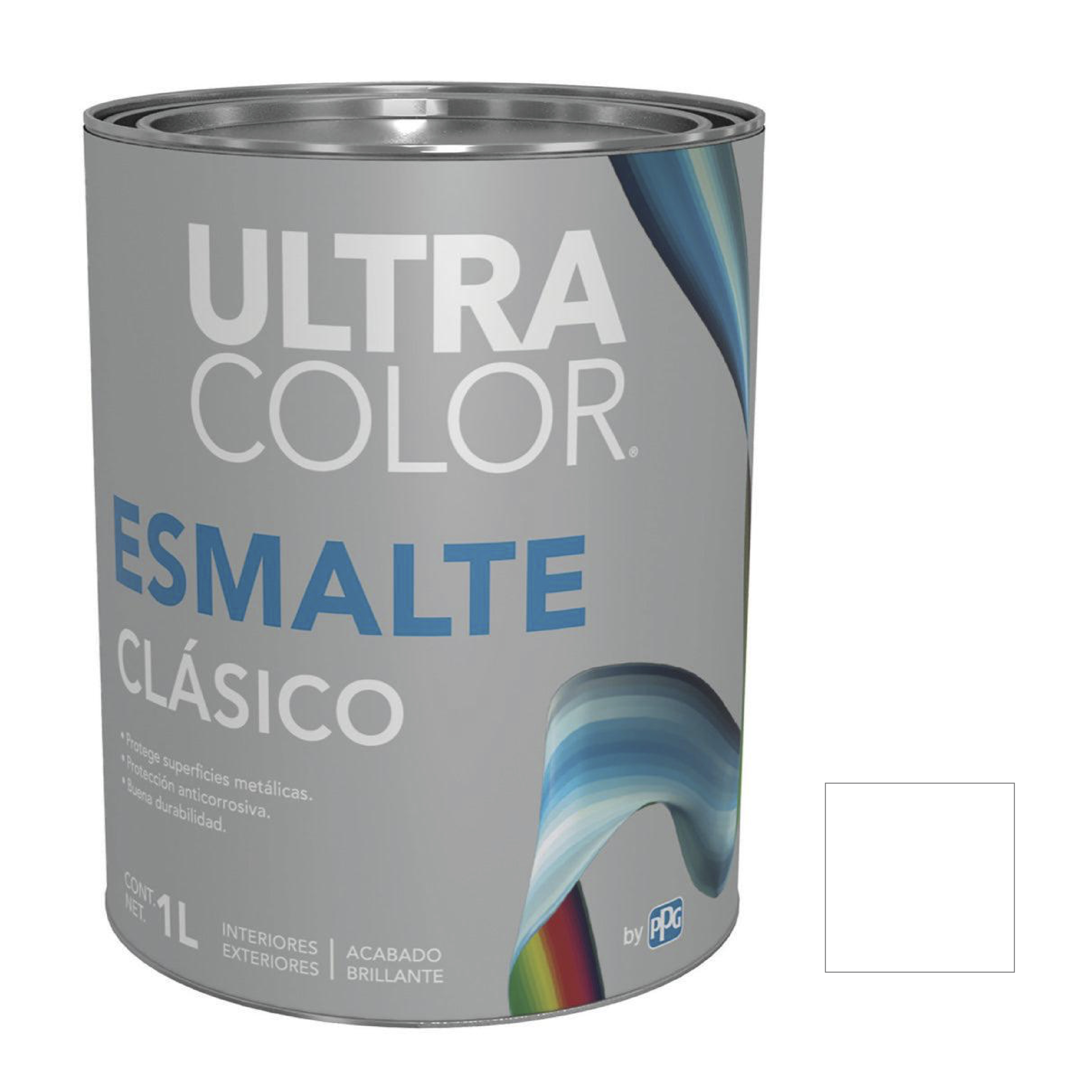 214864 ULTRACOLOR - Esmalte linea clasica blanco 1.0l ultracolor