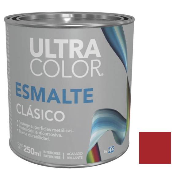214873 ULTRACOLOR - Esmalte linea clasica rojo 0.25l ultracolor