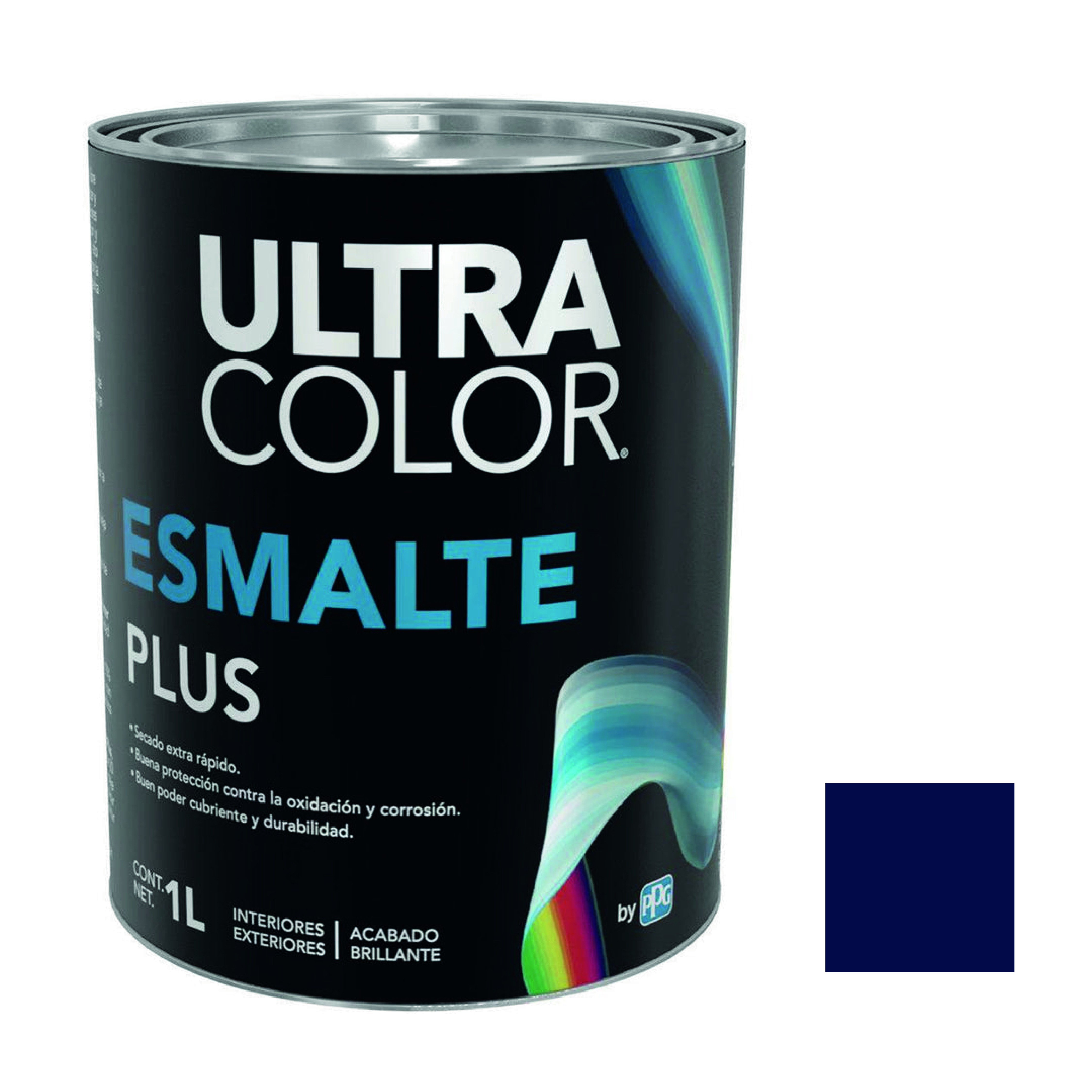 214883 ULTRACOLOR - Esmalte linea plus azul marino 1.0l ultracolor