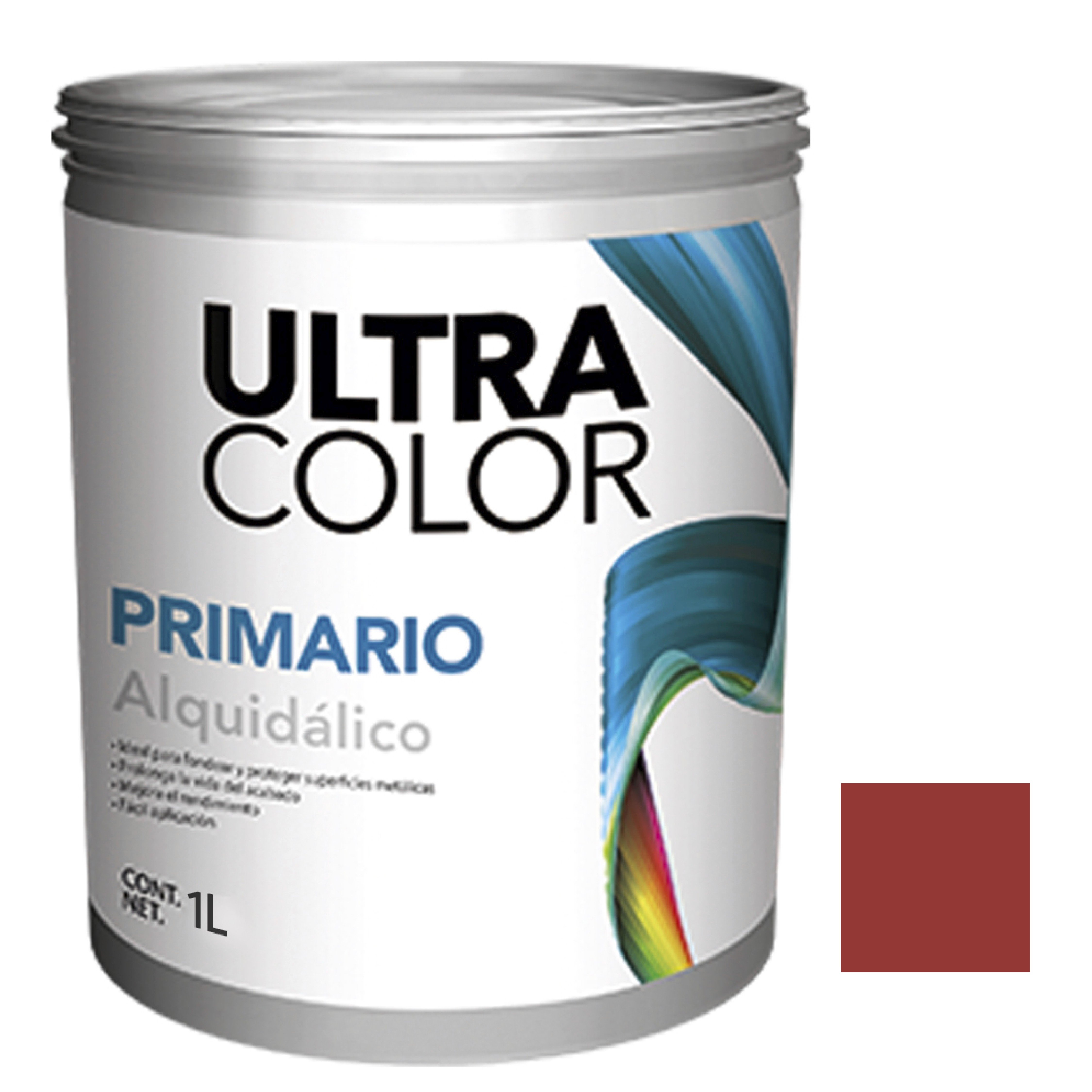 214900 ULTRACOLOR - Anticorrosivo primario rojo 1.0l ultracolor
