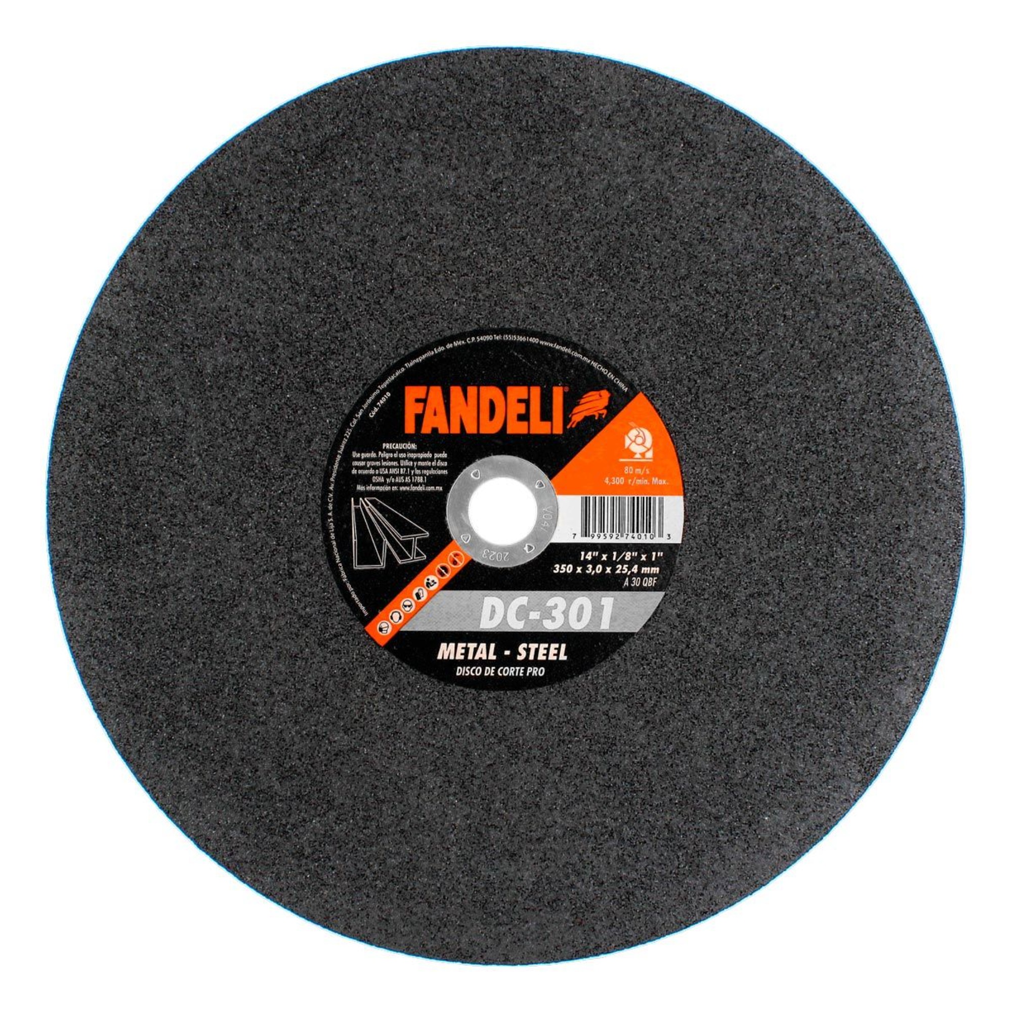 214961 FANDELI - Disco corte metal 14