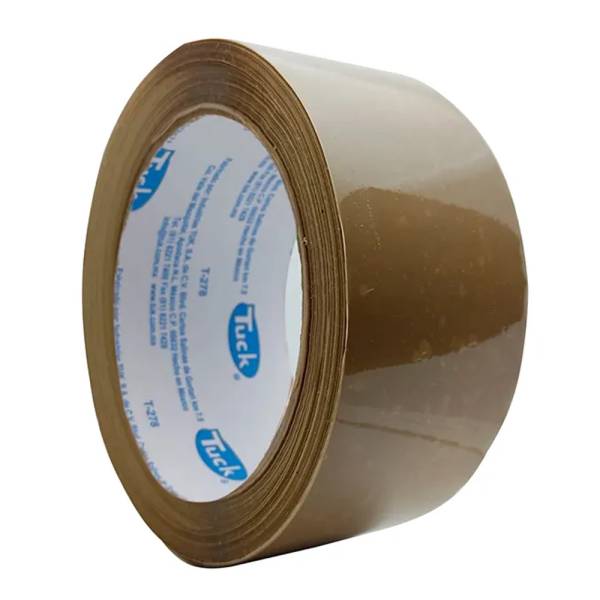 215325 TUK - Cinta de empaque canela 48mm x 050mt adhesivo acrilico 278 Tuk