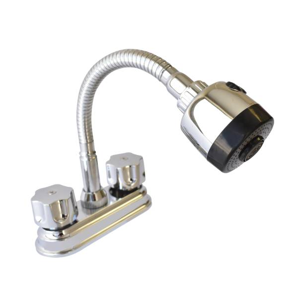 215498 VIANTI - Mezcladora lavabo zinc tipo flexible maneral standard cromada MLVZ009 Vianti