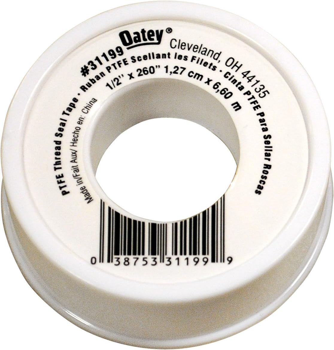 216064 OATEY - Cinta de teflon 013mm 1/2