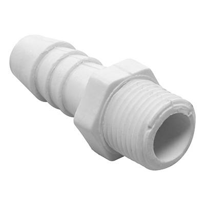 216508 CONEX. PLASTICAS AGS. - Conector PVC insercion rosca exterior 038 x 019mm 1-1/2