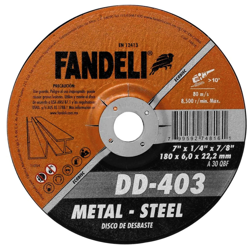 224322 FANDELI - Disco desbaste metal 7