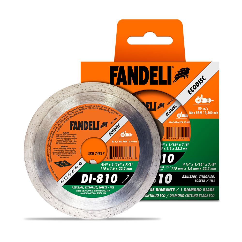 224326 FANDELI - Disco diamante 4-1/2