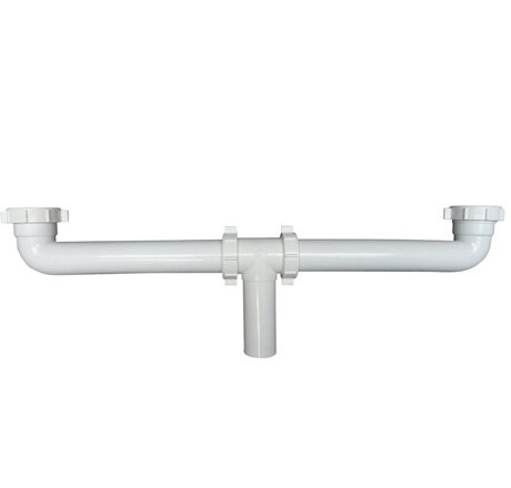 224682 FAMA - Salida central para fregadero PVC blanca 2240 Fama