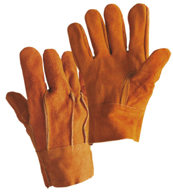 224975 BY LACK - Guante de carnaza corto unitalla By Lack