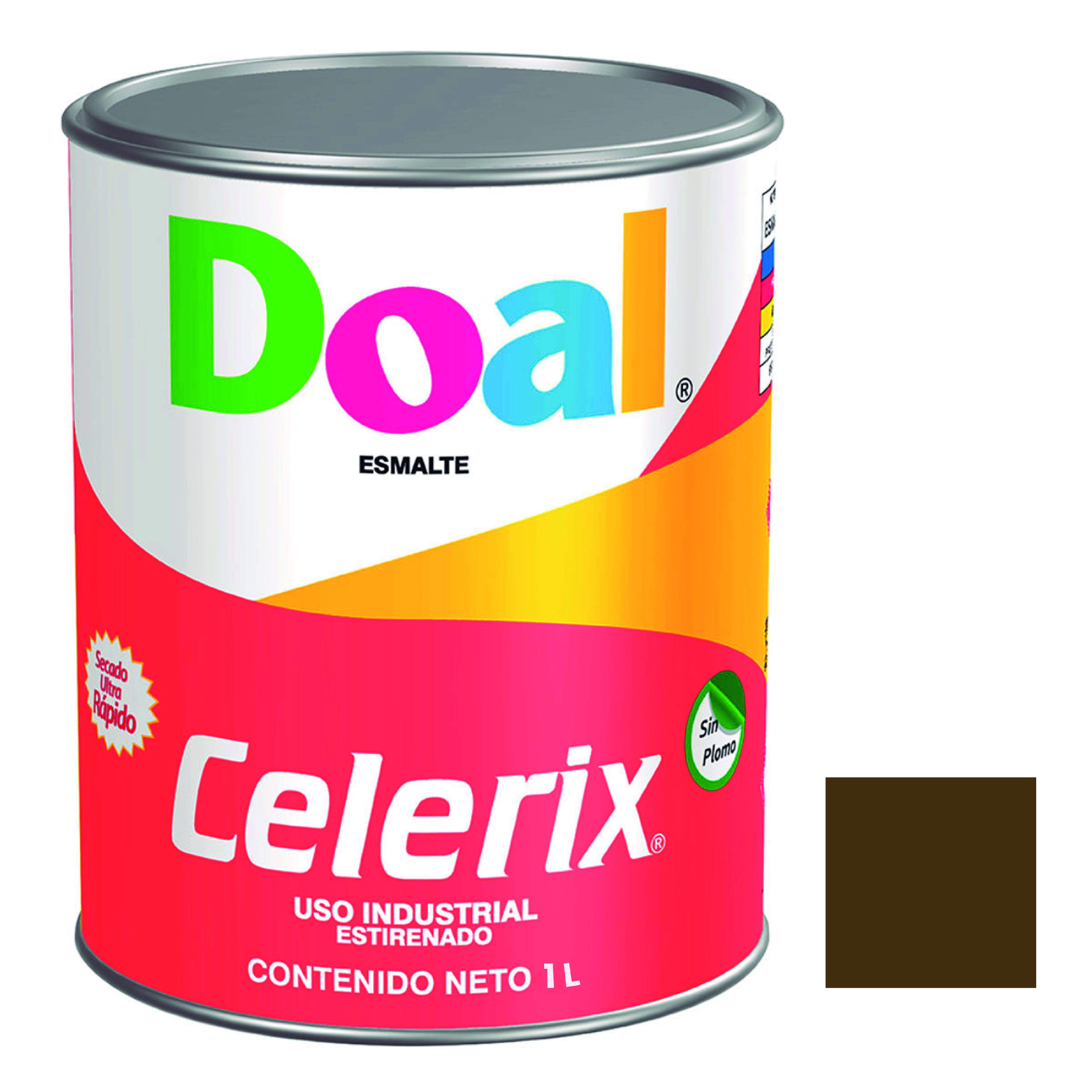 225266 DOAL - Esmalte linea celerix chocolate semimate 1.0l Doal
