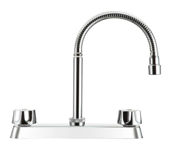 225525 VIANTI - Mezcladora fregadero zinc tipo flexible maneral standard cromada MFVZF004 Vianti