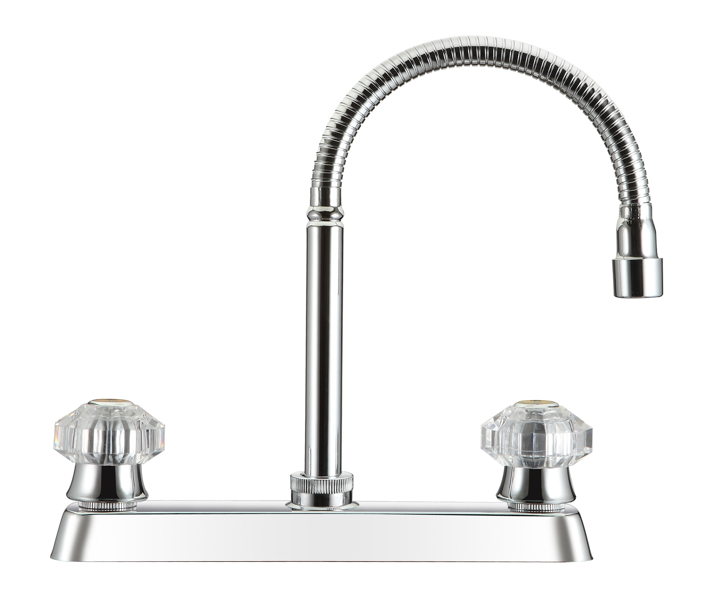 225527 VIANTI - Mezcladora fregadero zinc tipo flexible maneral acril cromada MFVZF003 Vianti