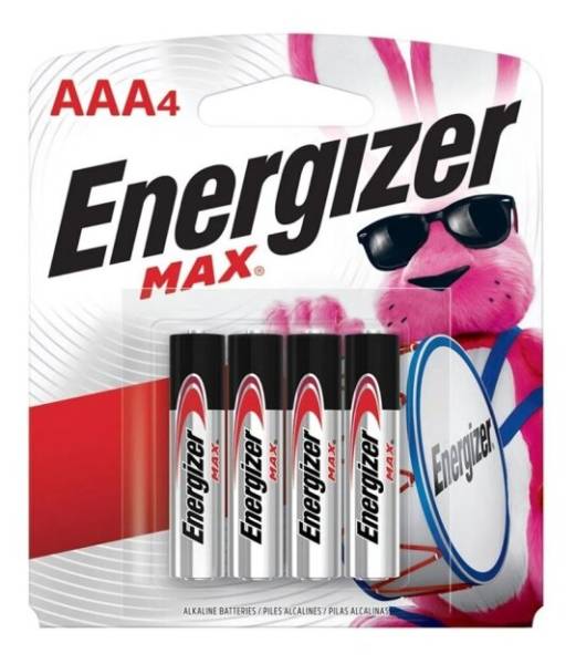 226813 ENERGIZER - Pila alcalina AAA blister con 4 e92bp4 energizer