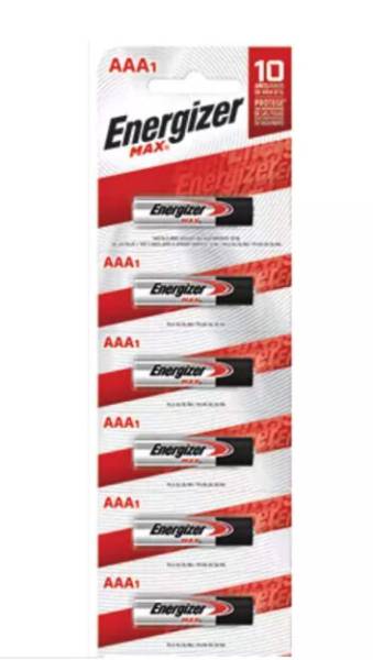 226815 ENERGIZER - Pila alcalina AAA tira con 6 e92bp1x6 energizer