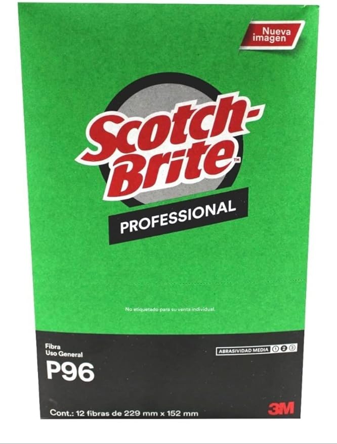 228362 SCOTCH-BRITE - Fibra abrasiva p96 verde domestico SCOTCH-BRITE