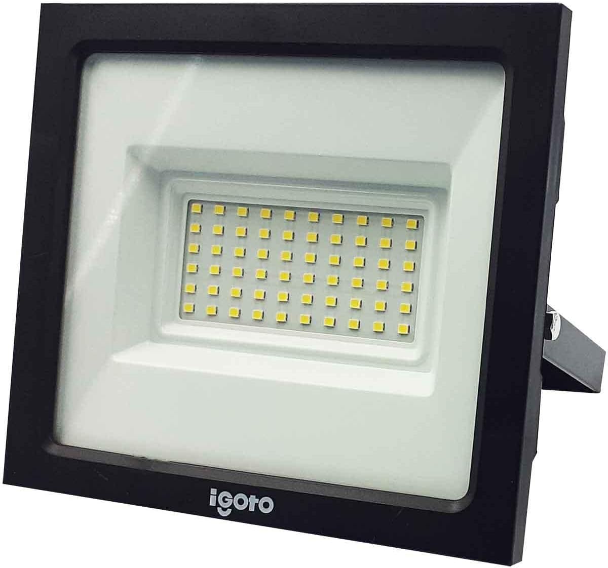 228666 IGOTO - Reflector LED ultradelgado 50w LDD negro REF050 Igoto