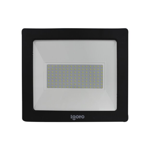 228667 IGOTO - Reflector LED ultradelgado 100w LDD negro REF100 Igoto