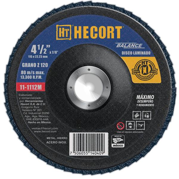 228733 HECORT - Disco laminado T29 4-1/2