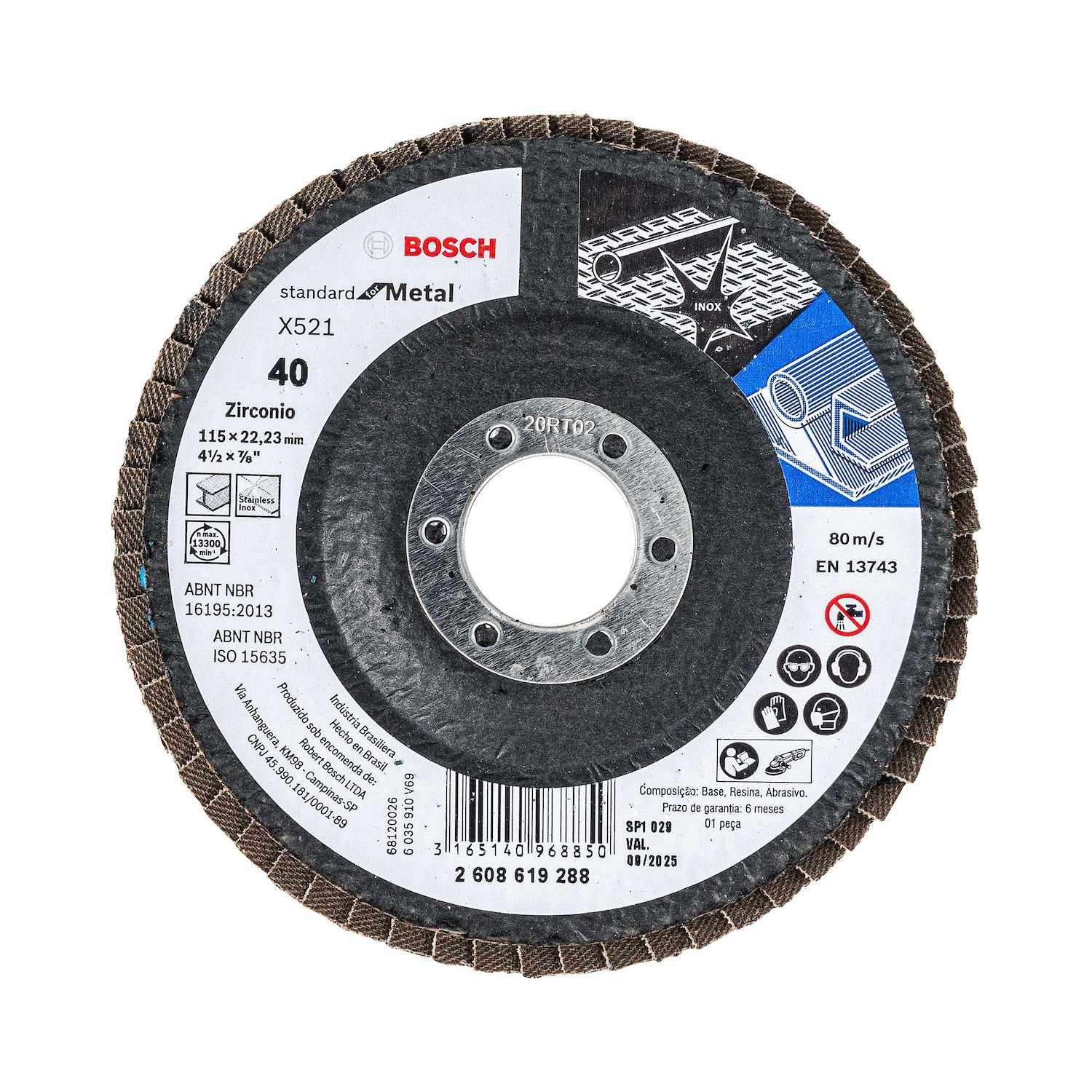 228735 BOSCH - Disco laminado 4-1/2