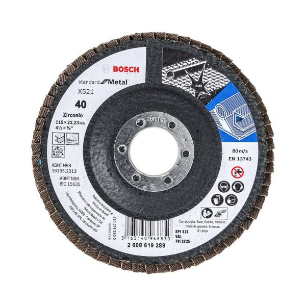228735 BOSCH - Disco laminado 4-1/2