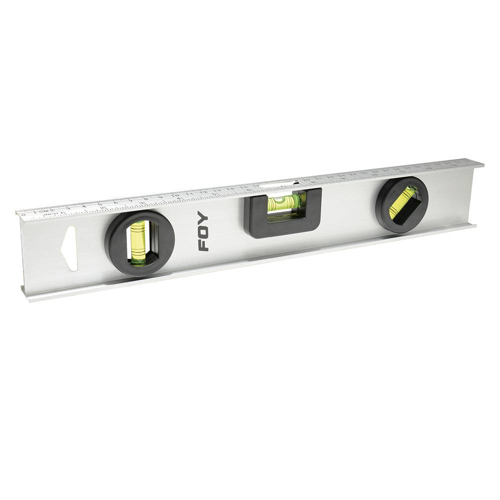 231507 FOY - Nivel aluminio 3 gotas 18