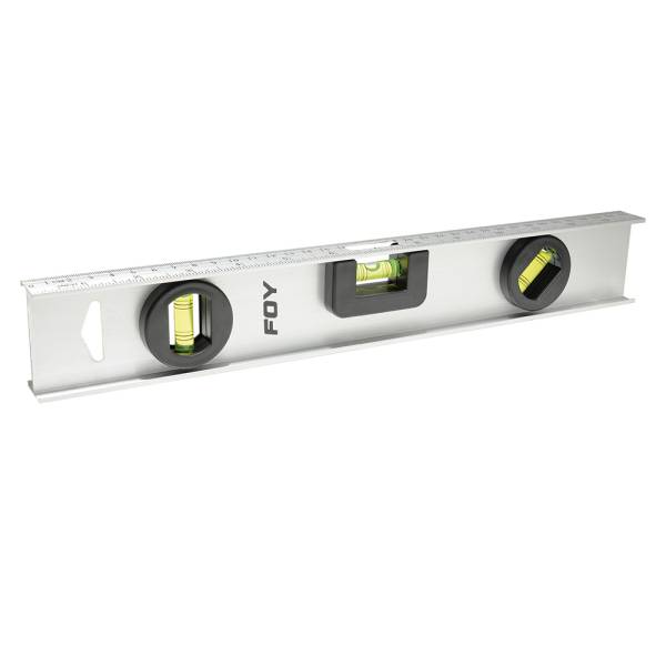231507 FOY - Nivel aluminio 3 gotas 18