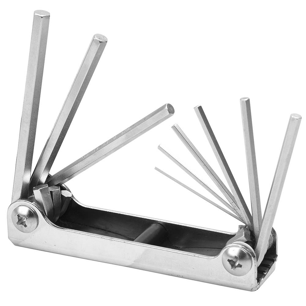 231864 SURTEK - Juego de 9 llaves Allen 1.3-6mm tipo navaja ALLFN9M Surtek