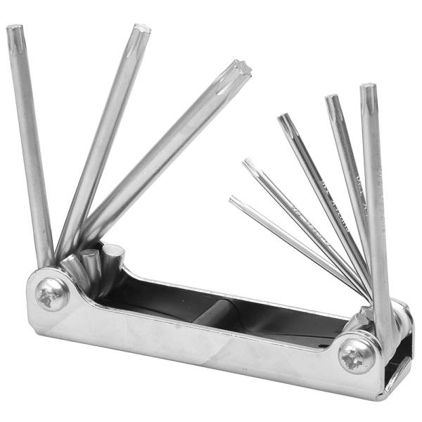 231871 SURTEK - Juego de 8 llave torx L T9-T40 tipo navaja ALLFTN8 Surtek