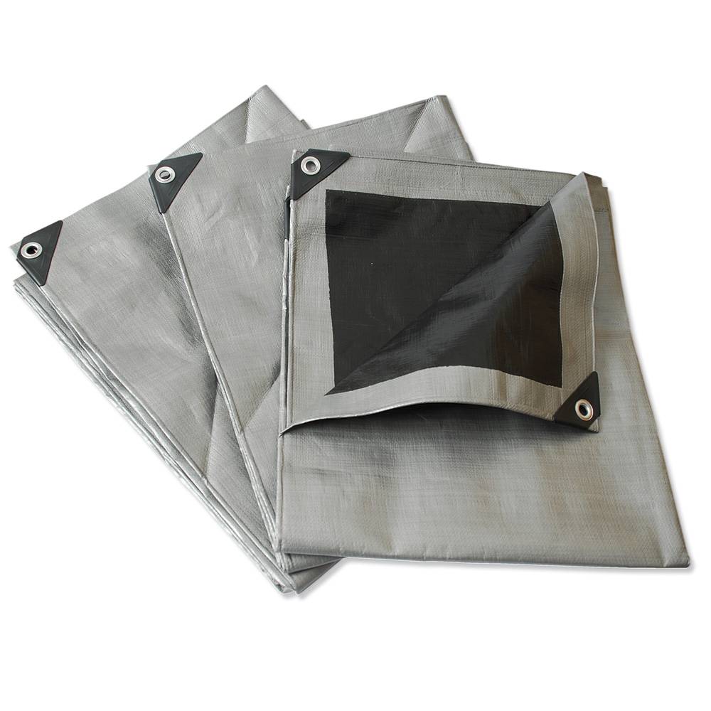 233199 SURTEK - Lona uso medio espesor .25mm 4 x 5mt gris Surtek